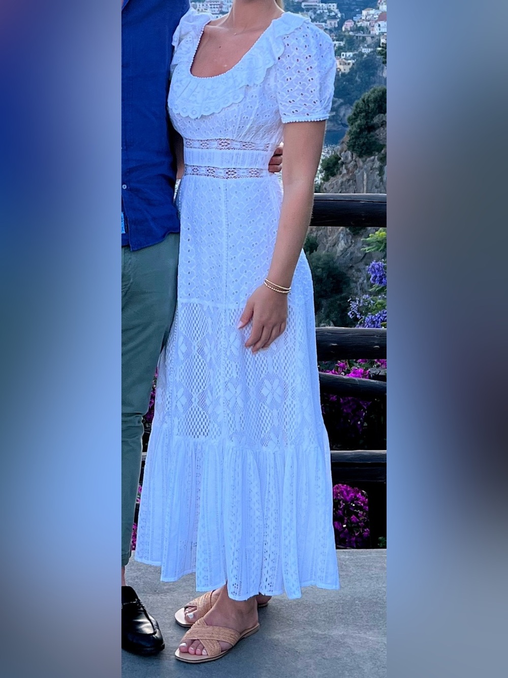 LoveShackFancy White Lace Dress